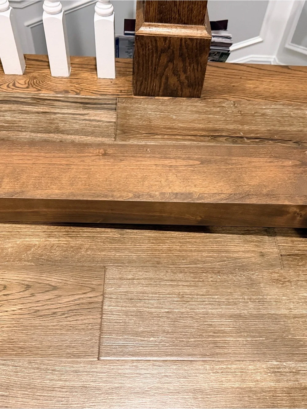 Pottery Barn Oak Stair Tread in Medium Brown